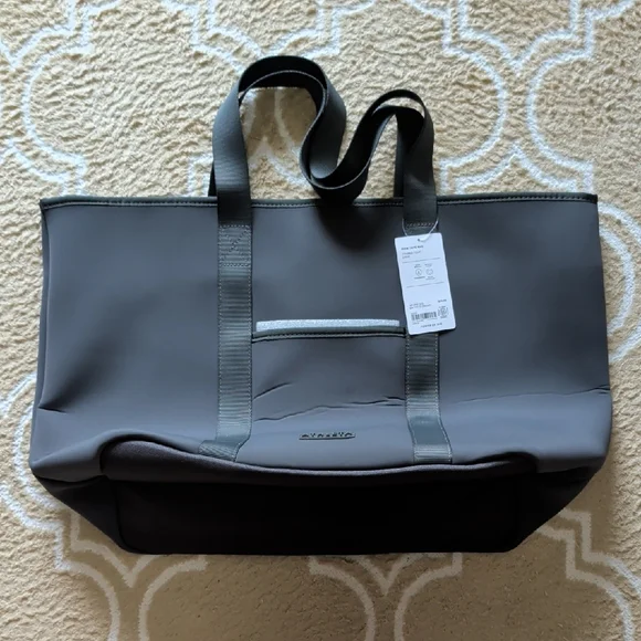 Athleta Diem Tote Bag Grey NWT - Picture 1 of 6